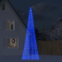 Illuminazione Albero di Natale su Pennone 1534LED Blu 500cmcod mxl 131341