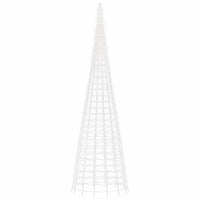 Luce Albero di Natale su Pennone 3000LED Bianco Freddo 800cm 358121