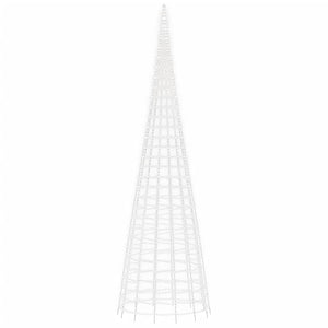 Luce Albero di Natale su Pennone 3000LED Bianco Freddo 800cm 358121