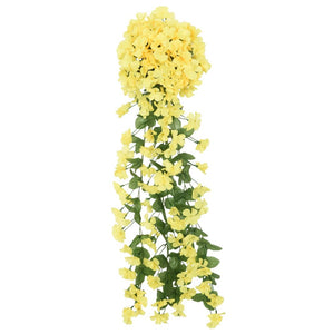 Ghirlande Fiori Artificiali 3 pz Giallo 85cmcod mxl 82783