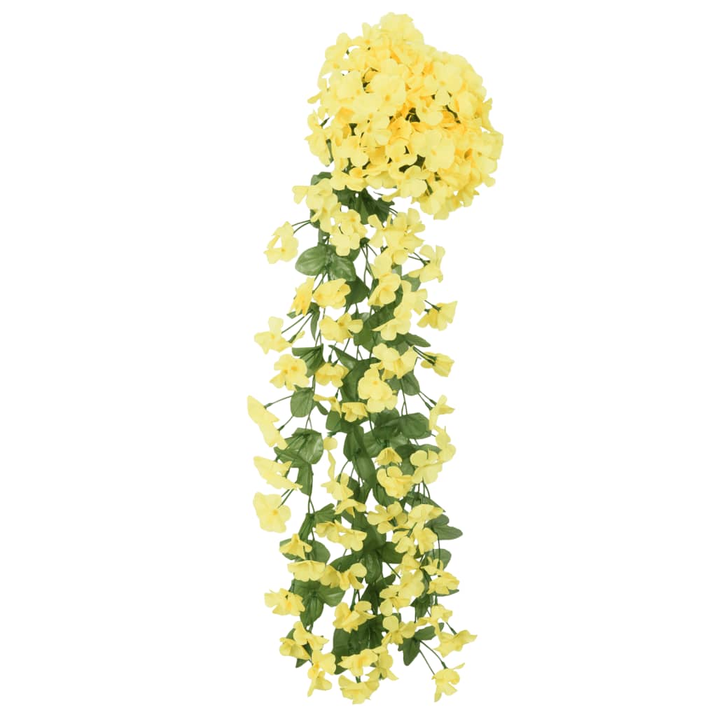 Ghirlande Fiori Artificiali 3 pz Giallo 85cmcod mxl 82783