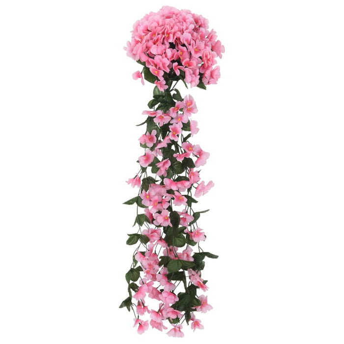 Ghirlande Fiori Artificiali 3 pz Rosa 85cm 359052