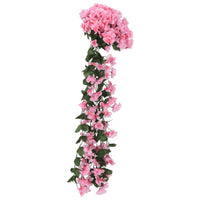 Ghirlande Fiori Artificiali 3 pz Rosa 85cm 359052