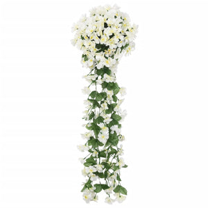 Ghirlande Fiori Artificiali 3 pz Bianco 85cm 359054