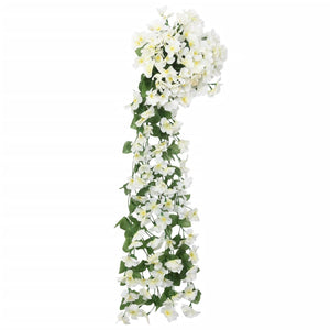 Ghirlande Fiori Artificiali 3 pz Bianco 85cm 359054