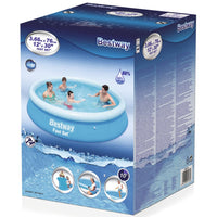 Bestway Piscina Gonfiabile Rotonda Fast Set 366x76 cm 57273cod mxl 93879