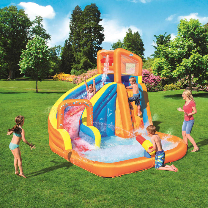 Bestway Scivolo d'Acqua H2OGO Turbo Splash Water Zone-Mega Water Park 3202457