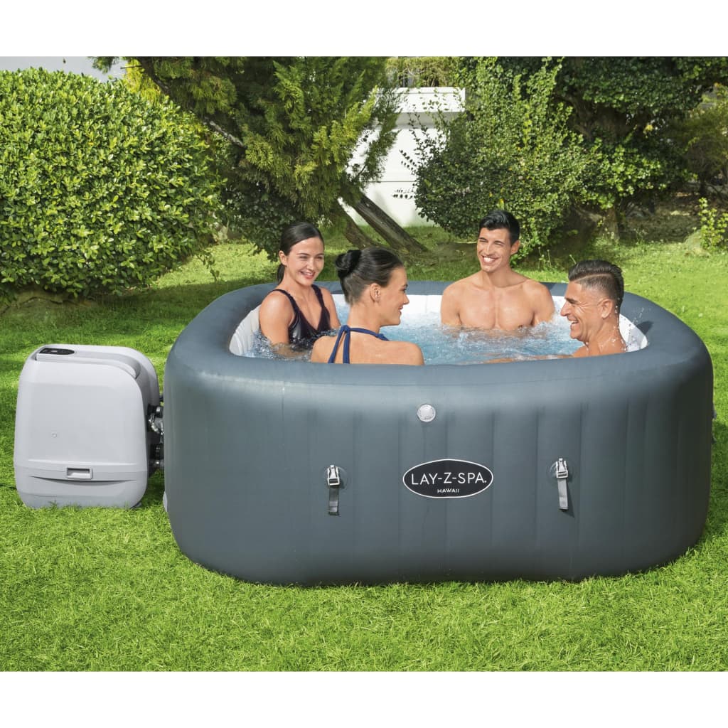 Bestway Lay-Z-Spa Vasca Idromassaggio Gonfiabile Hawaii HydroJet Pro 3202511