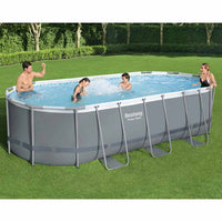 Bestway Piscina Fuori Terra Ovale Power Steel 549x274x122 cm 3202534