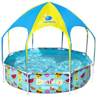 Bestway Piscina Fuori Terra per Bambini Steel Pro Anti UV 244x51 cm