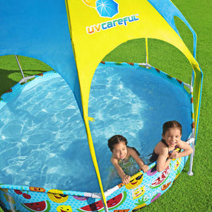 Bestway Piscina Fuori Terra per Bambini Steel Pro Anti UV 244x51 cm