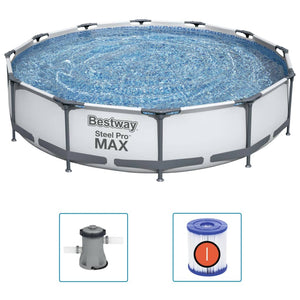 Bestway Set Piscina Steel Pro MAX 366x76 cm 3202542