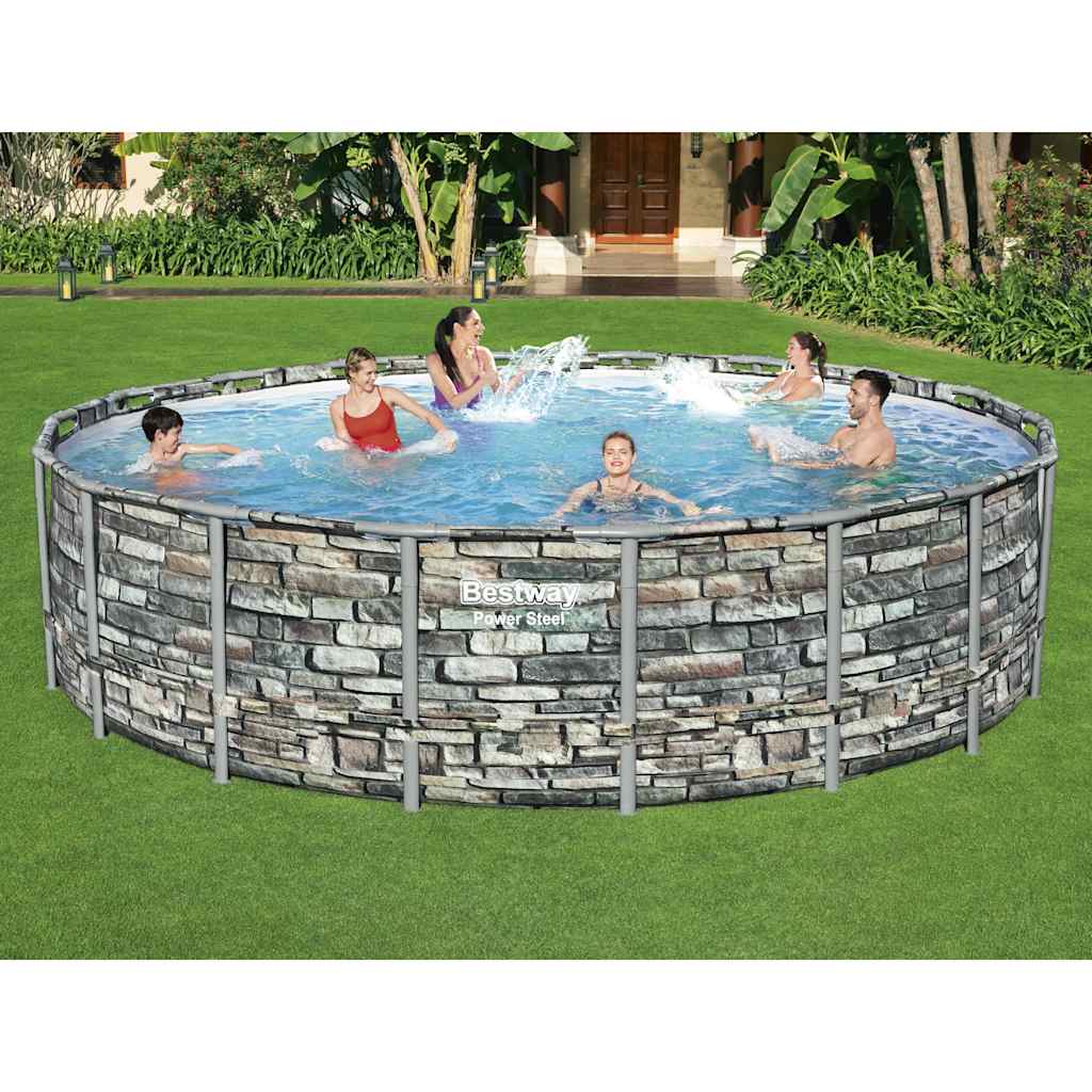 Bestway Piscina Power Steel 549x132 cm 3202561