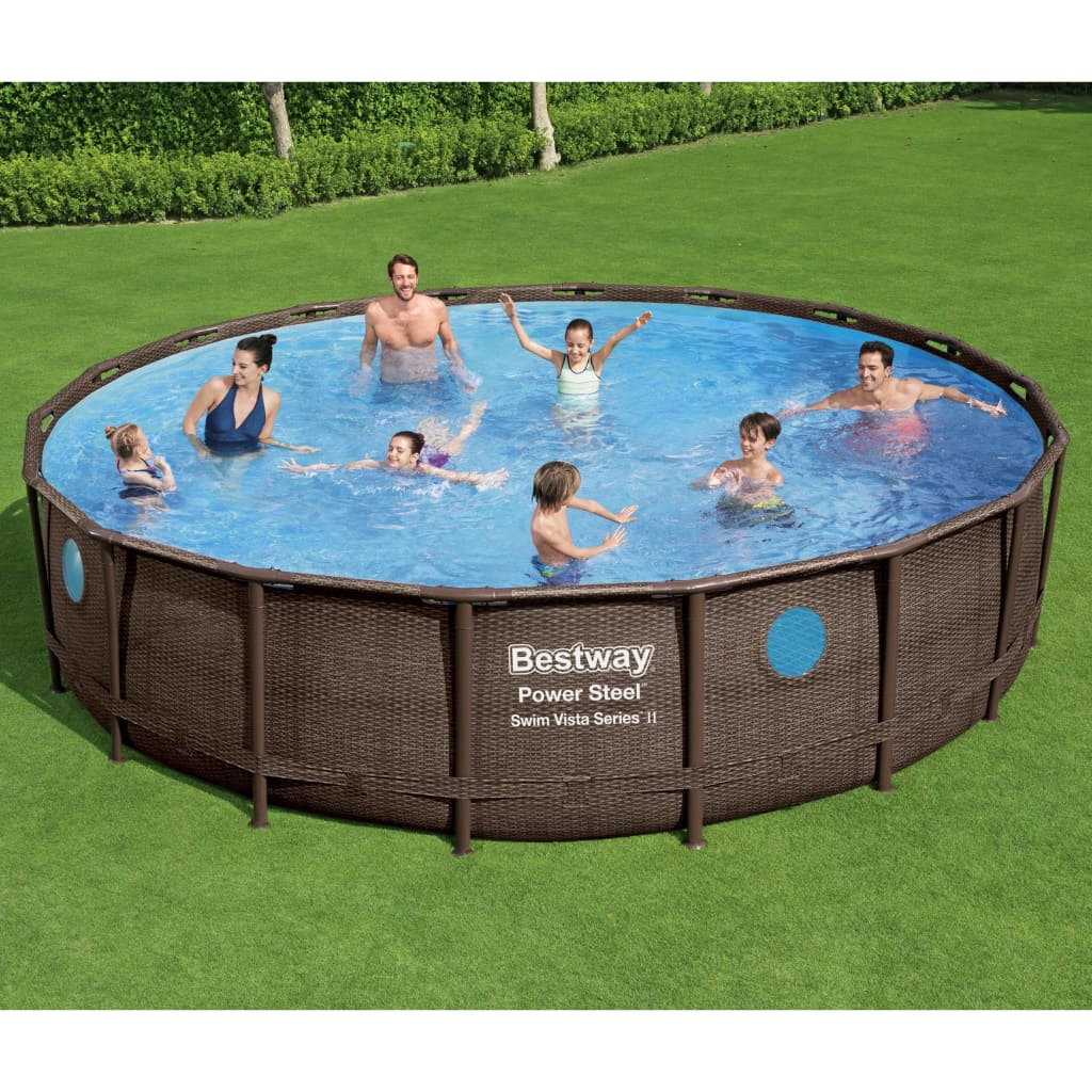 Bestway Set Piscina Power Steel 488x122 cmcod mxl 117875