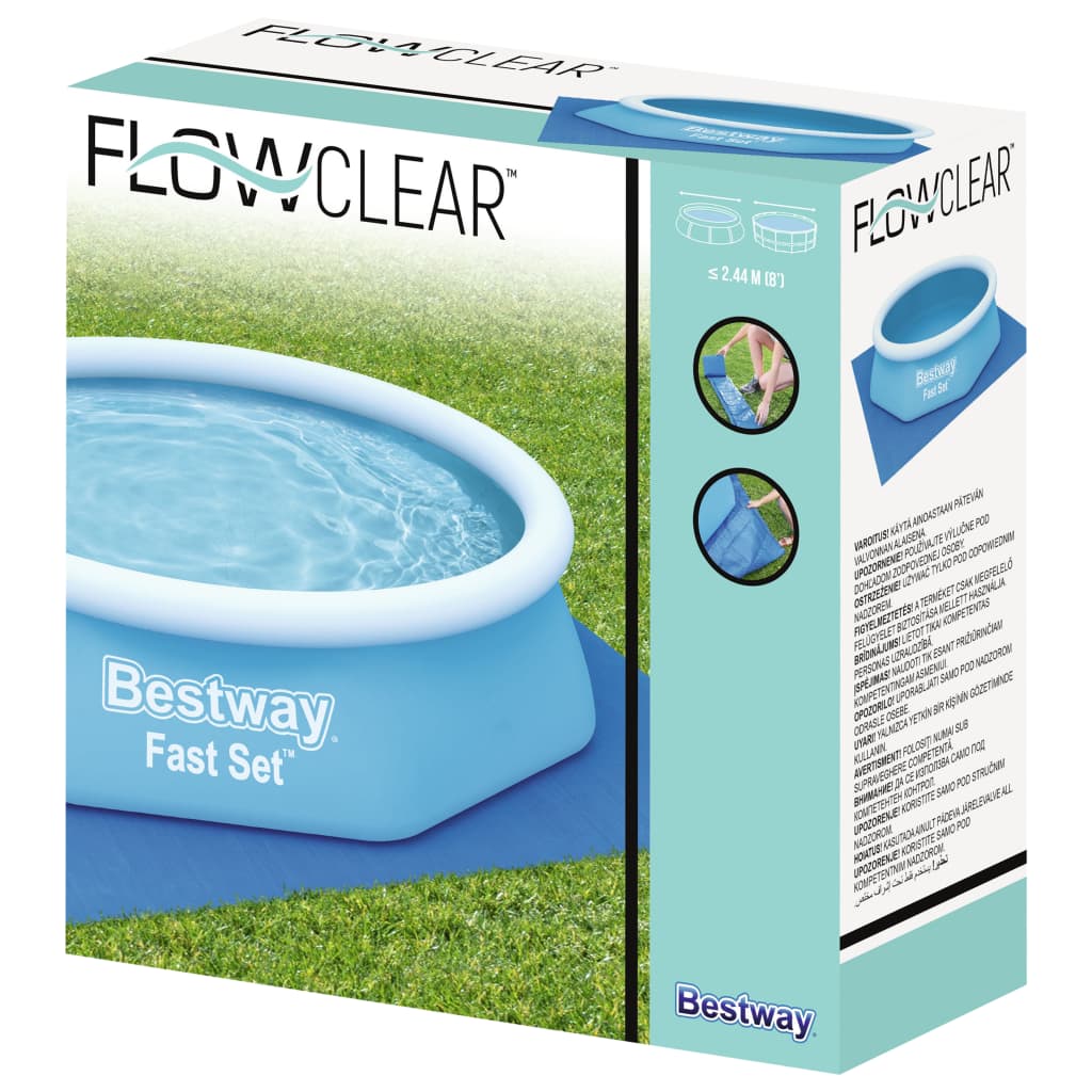 Bestway Telo Base Piscina Flowclear 274x274 cmcod mxl 93907