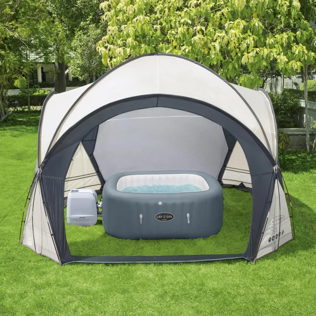 Bestway Tenda a Cupola per Vasche Idromassaggio 390x390x255 cm 3202594