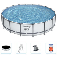 Bestway Set Piscina Steel Pro MAX 549x122 cm 3202638