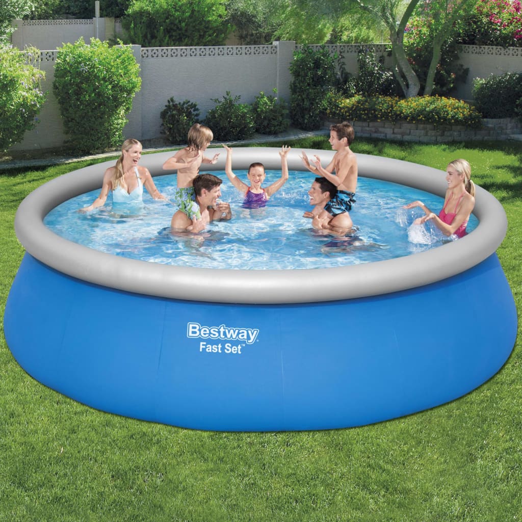 Bestway Set Piscina Gonfiabile Rotonda Fast Set 457x122 cmcod mxl 69880