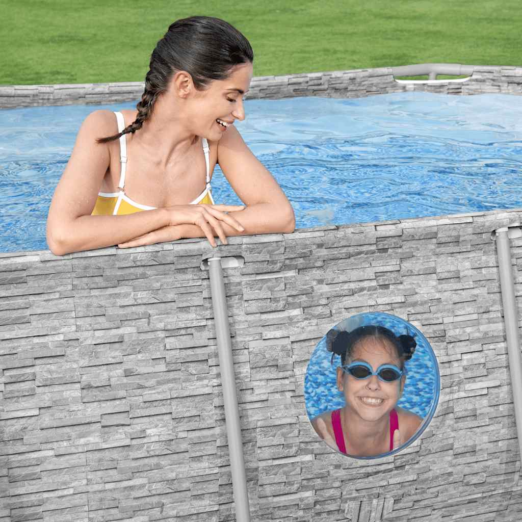 Bestway Set Piscina Power Steel 427x250x100 cm 3202671