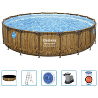 Bestway Set Piscina Power Steel 549x122 cmcod mxl 69513