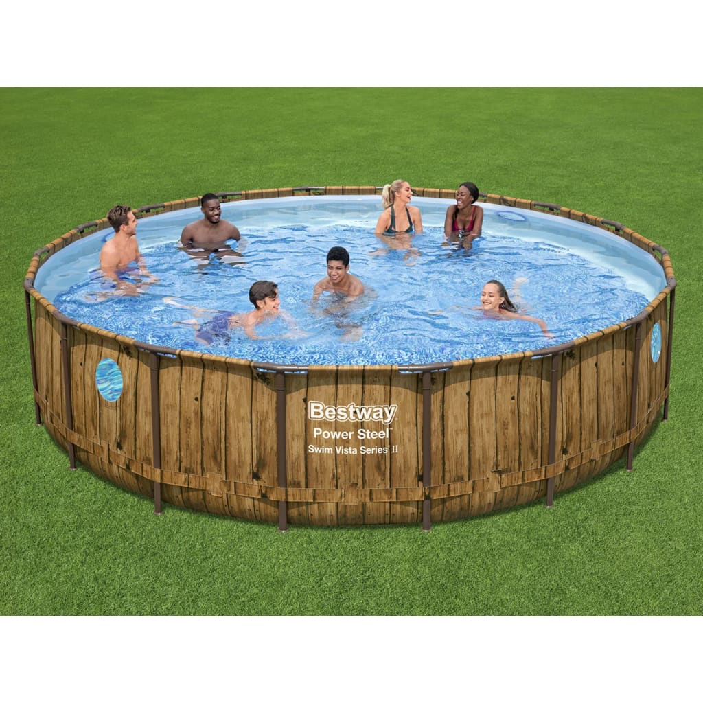 Bestway Set Piscina Power Steel 549x122 cmcod mxl 69513