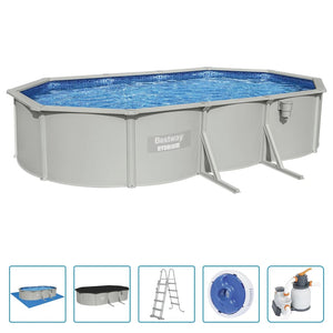 Bestway Telaio Piscina Fuori Terra Ovale Hydrium 610x360x120 cm