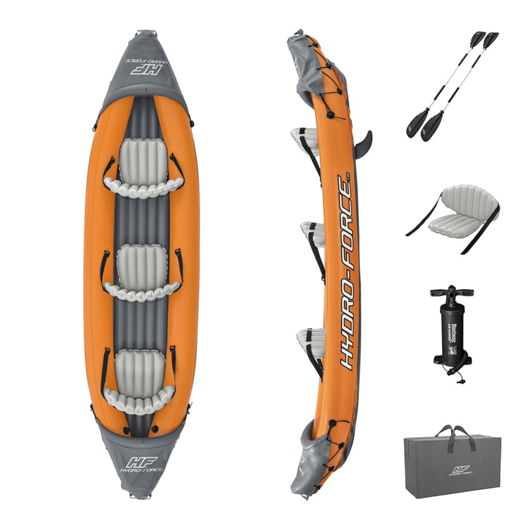 Bestway Set Kayak Gonfiabile Hydro-Force Rapid x3cod mxl 93520