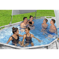 Bestway Tettoia per Piscina Fuori Terra Bianco 3202715