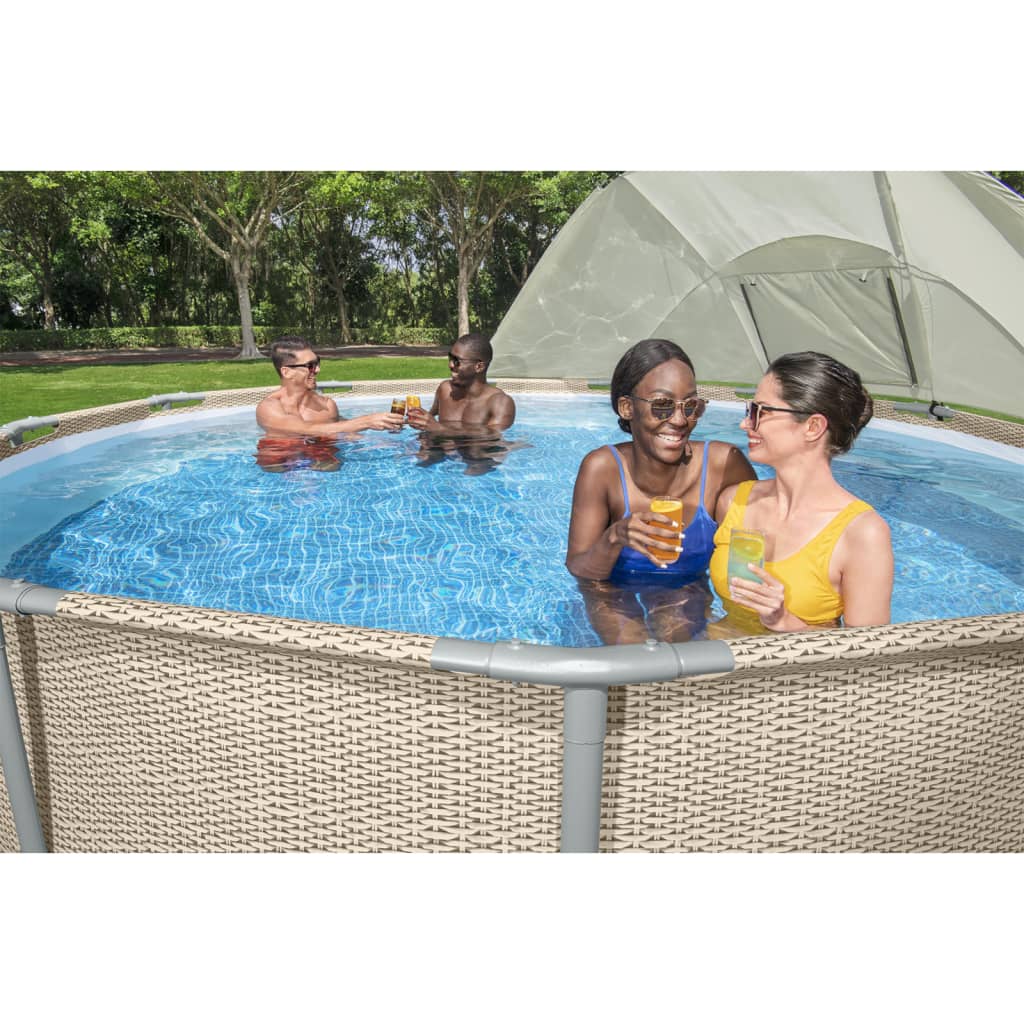 Bestway Tettoia per Piscina Fuori Terra Biancocod mxl 117481