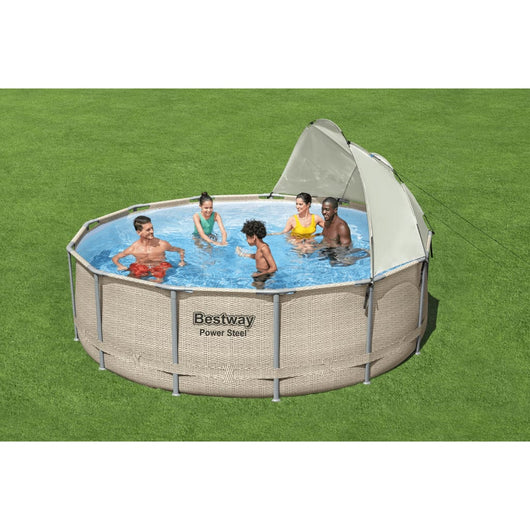 Bestway Tettoia per Piscina Fuori Terra Biancocod mxl 117481