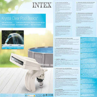 INTEX Spruzzatore da Piscina con LED in PP 28089 3202739