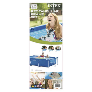 INTEX Piscina Rectangular Frame 220x150x60 cm 3202752