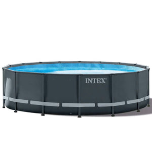 INTEX Set Piscina Rotonda con Telaio Ultra XTR 488x122 cm 3202764