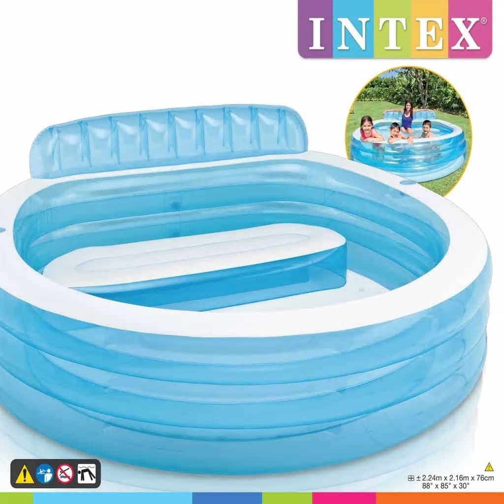 INTEX Piscina Gonfiabile Swim Center Family Lounge Pool 57190NP 3202798