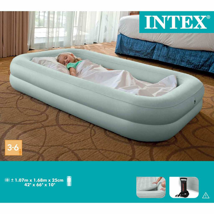 INTEX Letto ad Aria Kidz Travel Bed Set 168x107x25 cm 66810NP 3202828