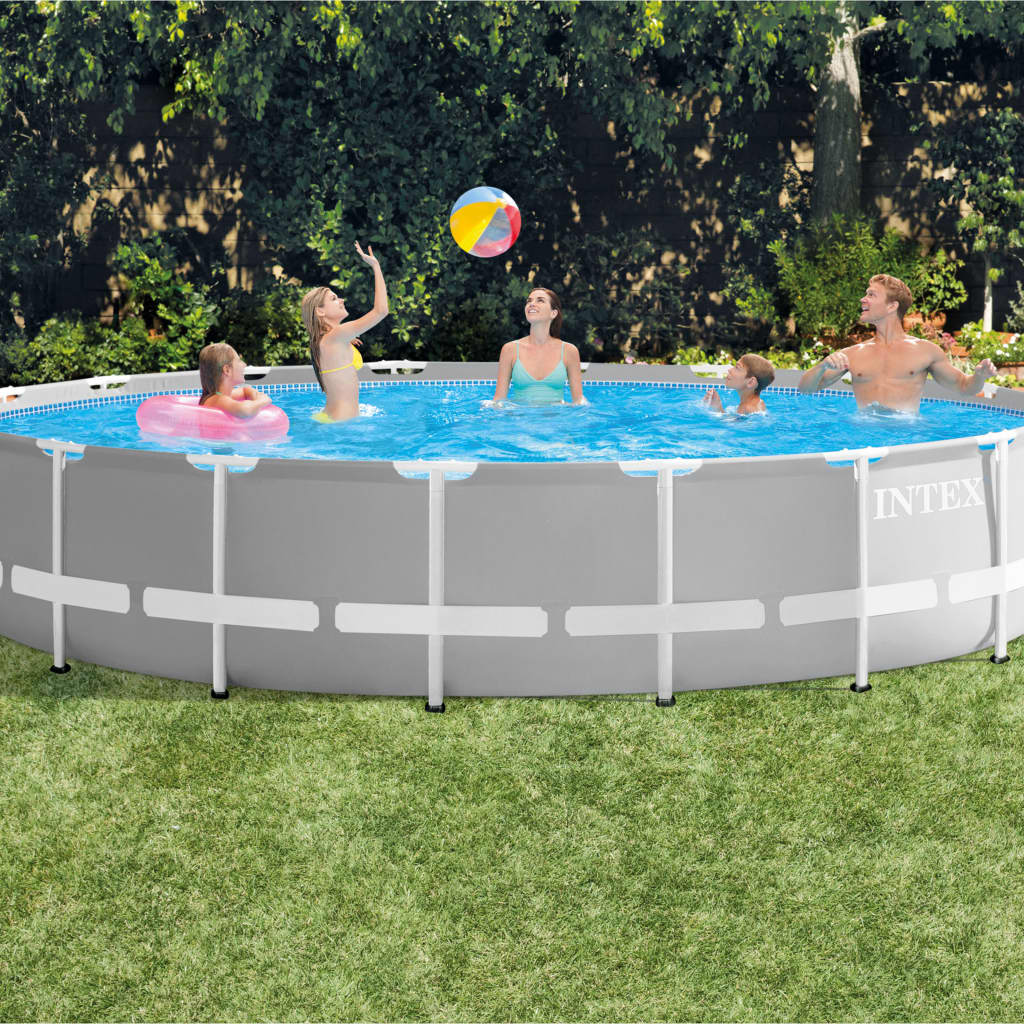 INTEX Set Piscina Rotonda Prism Frame 549x122 cm 26732GN