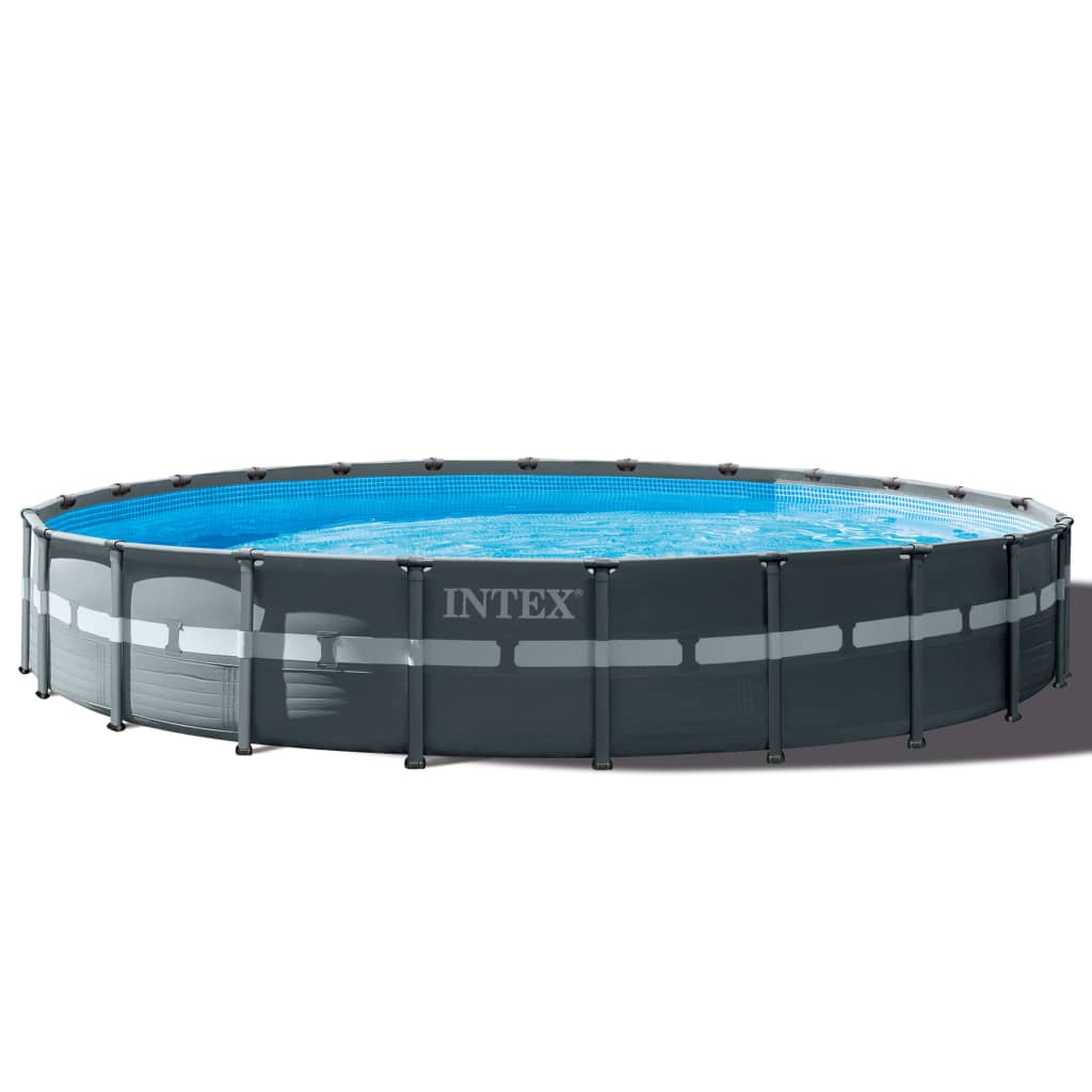 INTEX Set Piscina Rotonda Ultra XTR Frame 732x132 cm 26340GN 3202835