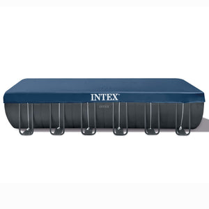 INTEX Set Piscina Ultra XTR Frame Rettangolare 732x366x132 cm