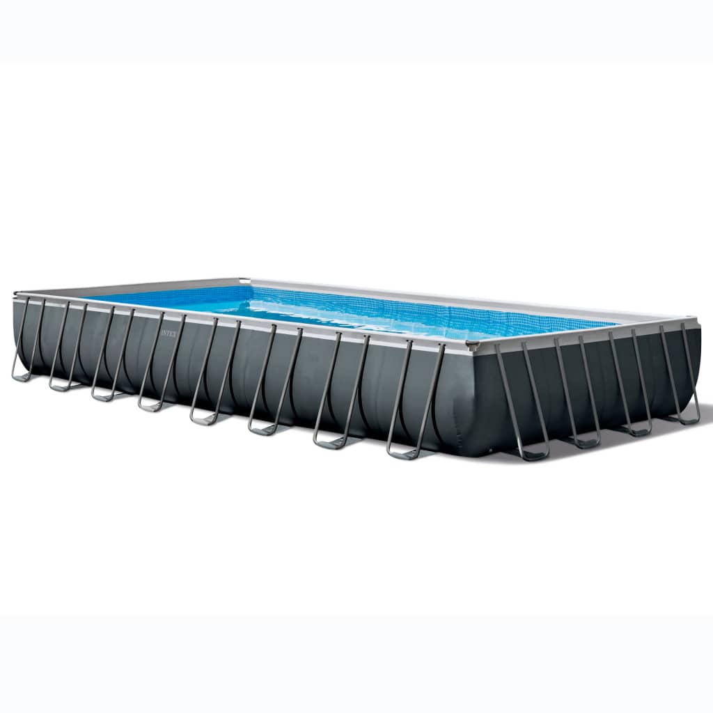 INTEX Set Piscina Ultra XTR Frame Rettangolare 975x488x132 cm