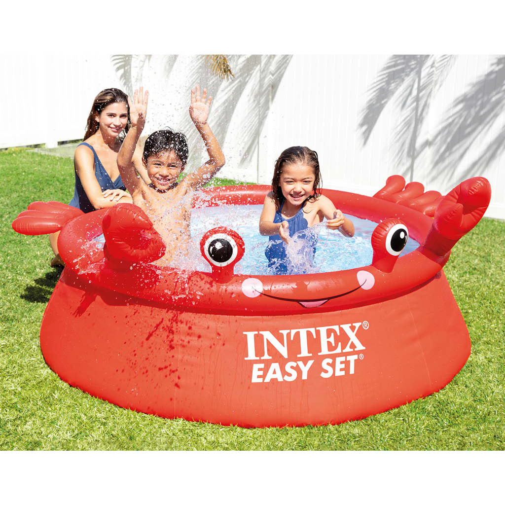 INTEX Piscina Gonfiabile Granchio Felice Easy Set 183x51 cm 3202880