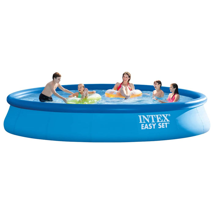 INTEX Piscina Easy Set con Sistema di Filtri 457x84 cm