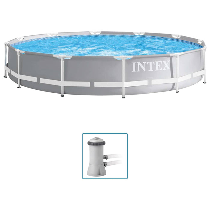 INTEX Set Piscina Prism Frame Premium 366x76 cm