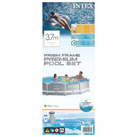 INTEX Set Piscina Prism Frame Premium 366x76 cm