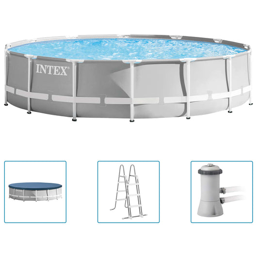 INTEX Set Piscina Prism Frame Premium 427x107 cm 3202887