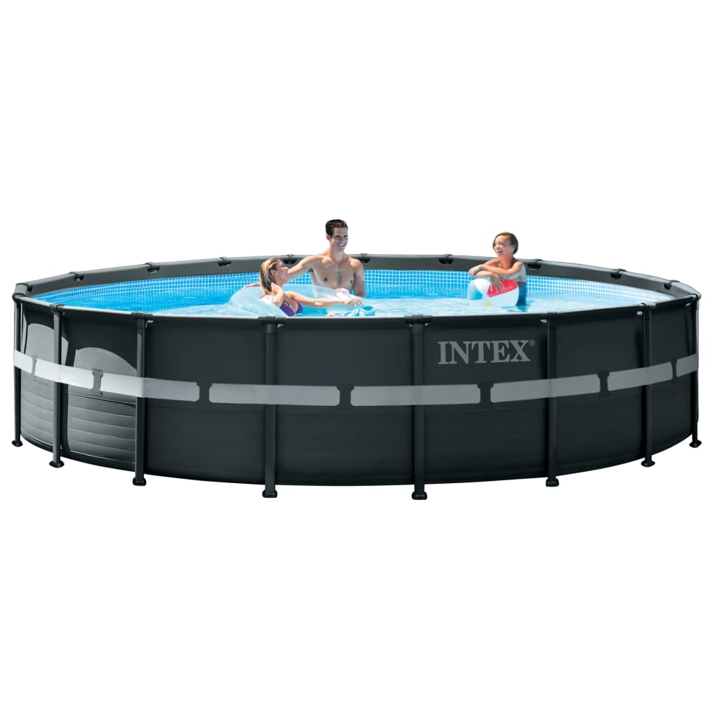 INTEX Telaio Piscina Ultra XTR 549x132cm con Pompa con Filtro a Sabbia