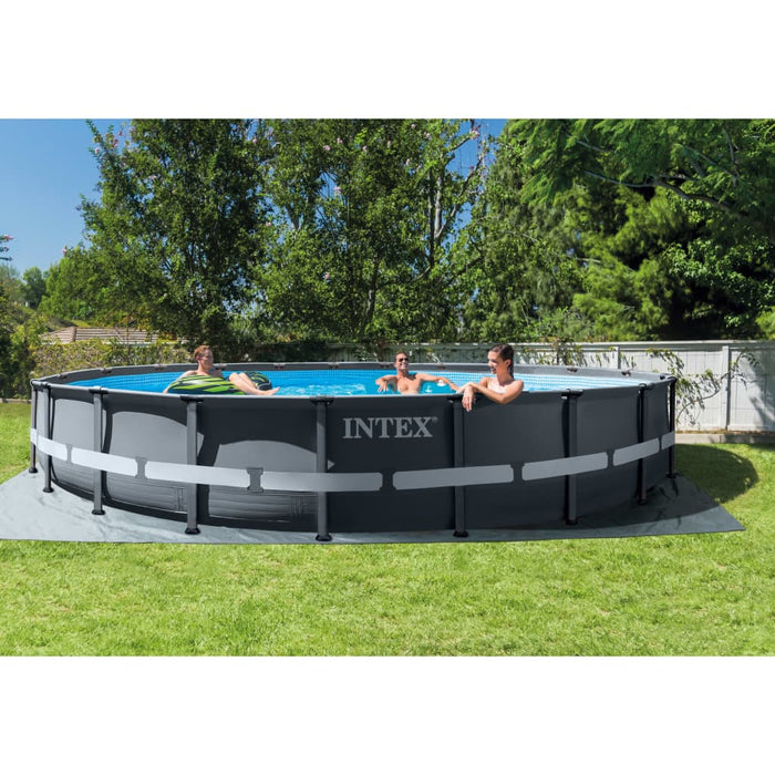 INTEX Set Piscina Rotonda Ultra XTR Frame 610x122 cm