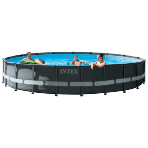 INTEX Set Piscina Rotonda Ultra XTR Frame 610x122 cm