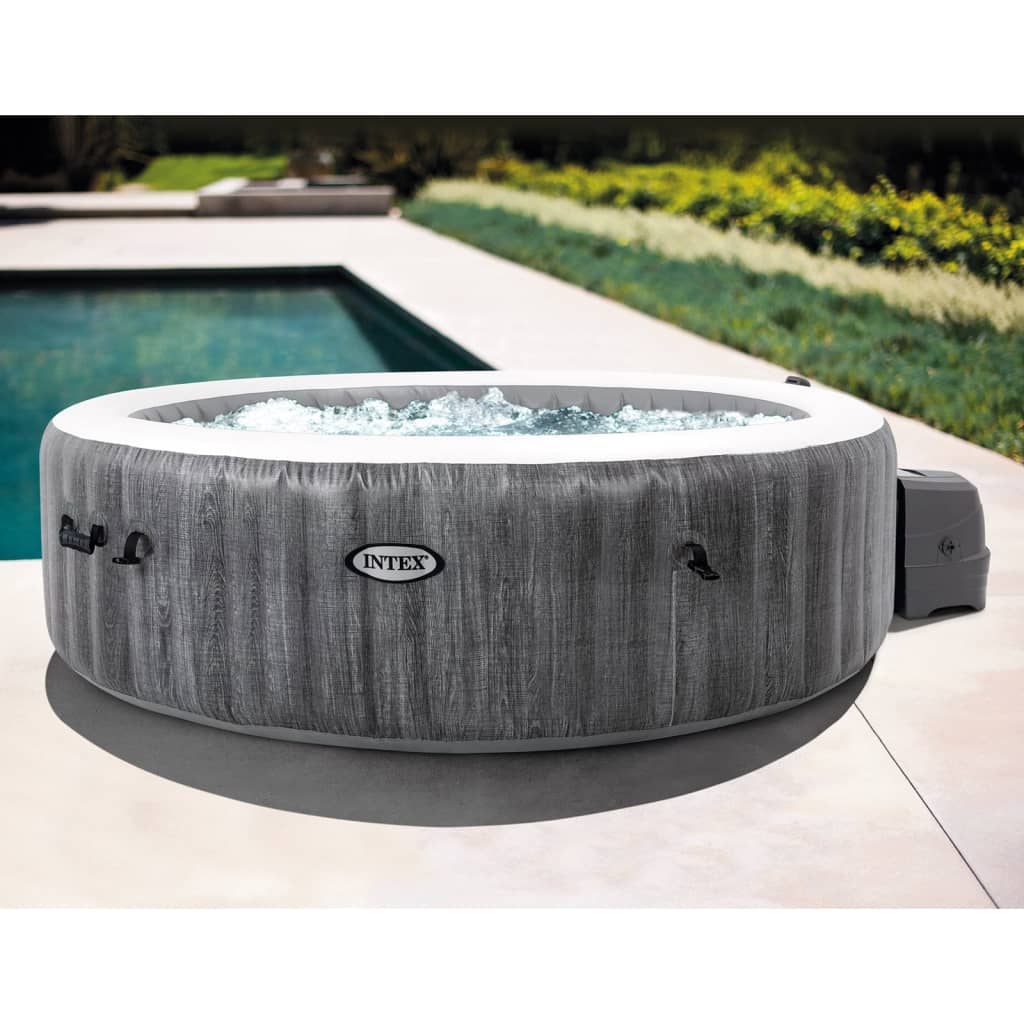 INTEX Vasca PureSpa Greywood DELUXE 216 cm 3202919