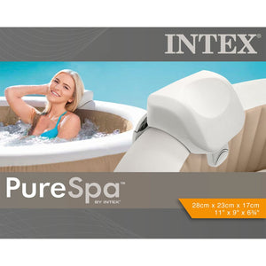 INTEX Poggiatesta Premium PureSpa Bianco 28x23x17 cm in Schiuma 3202920