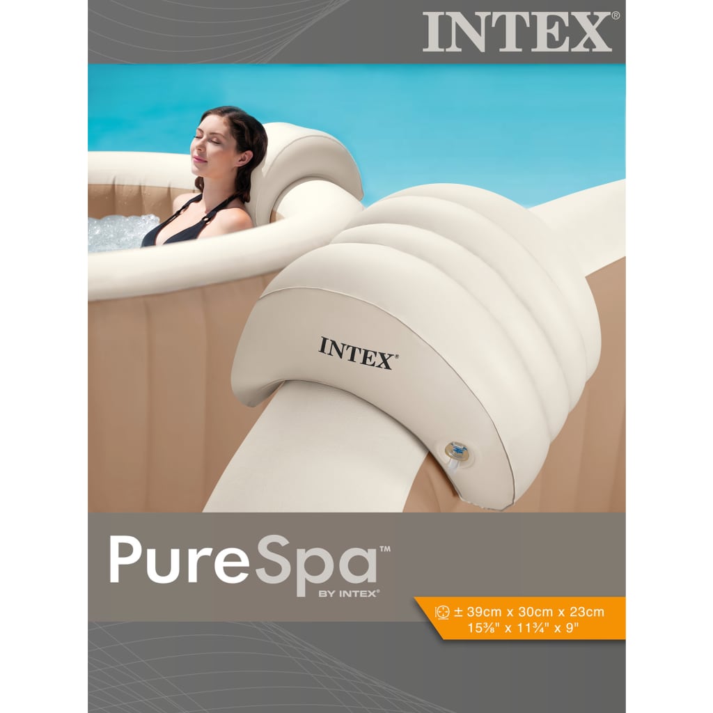 INTEX Poggiatesta Gonfiabile da Spa 39x30x23 cm 3202921